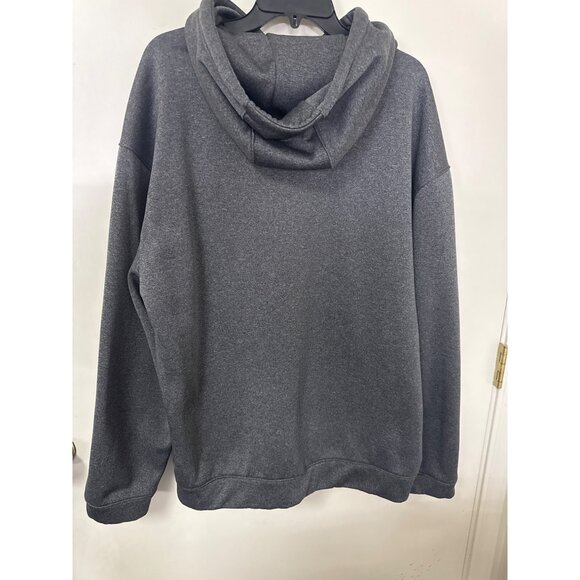 Arizona State Gray Hoodie Pullover Sweatshirt With Kangaroo Pocket & Maroon Acce - Picture 3 of 4